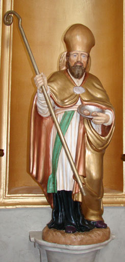 statue Saint Clair - © Ministère de la Culture (France), Conservation des antiquités et des objets d’art de l’Ain, tous droits réservés