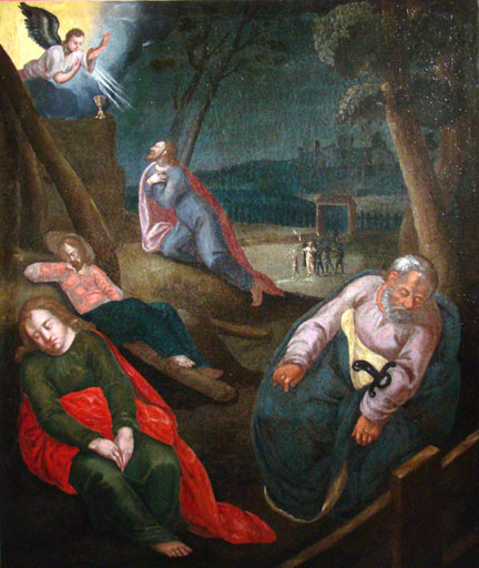 tableau Christ au Jardin des Oliviers - © Ministère de la Culture (France), Conservation des antiquités et des objets d’art de l’Ain, tous droits réservés
