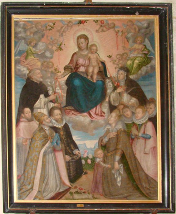 tableau : Vierge du Rosaire