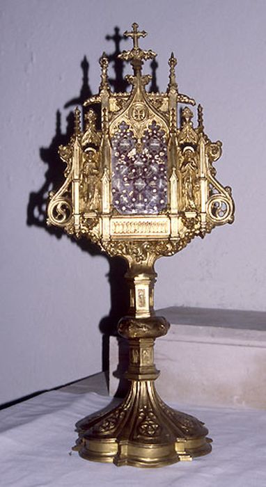reliquaire : saint Joseph, saint Pierre, saint Paul, saint Jean, saint Martin, vue générale