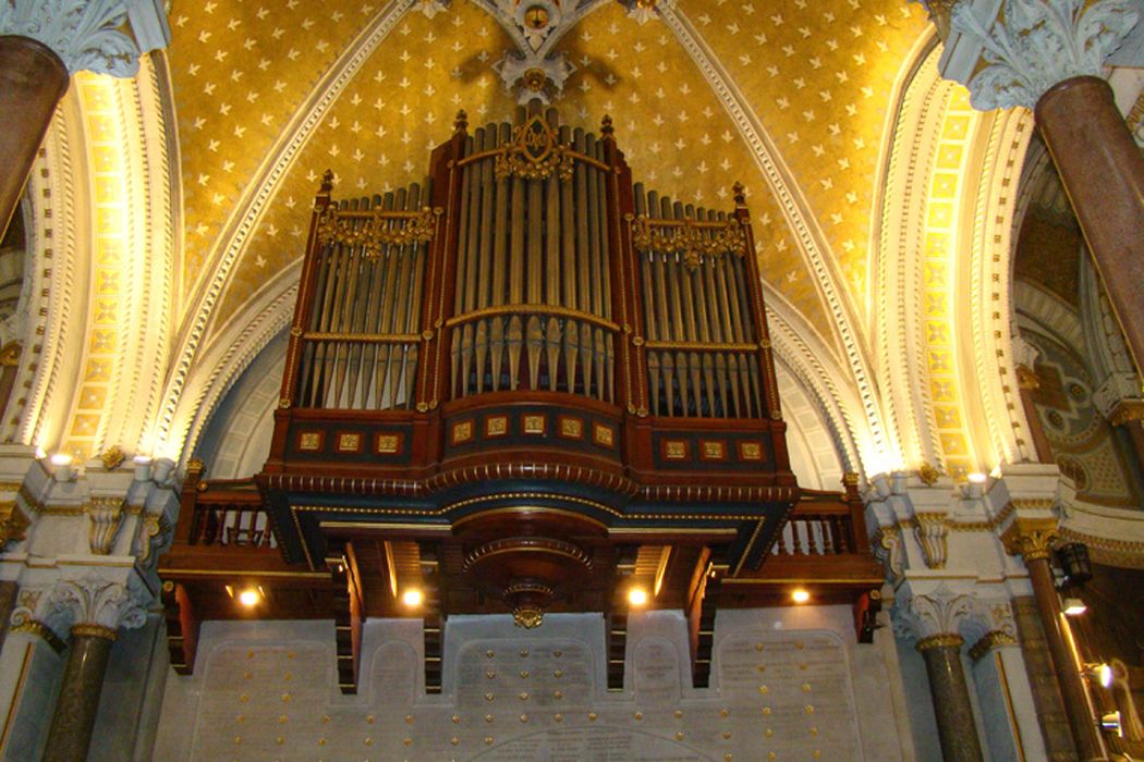 orgue, vue générale - © Ministère de la Culture (France), Conservation des antiquités et des objets d’art de l’Ain, tous droits réservés