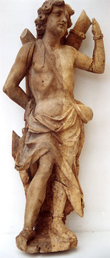 statue, vue générale - © Ministère de la culture (France) ; © Conseil départemental de l'Ain