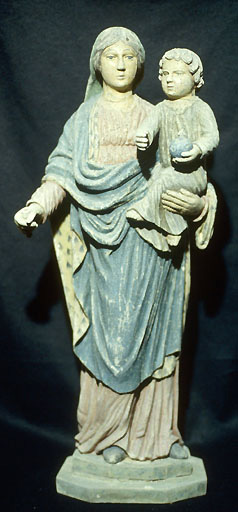 statue, vue générale - © Ministère de la culture (France) ; © Conseil départemental de l'Ain