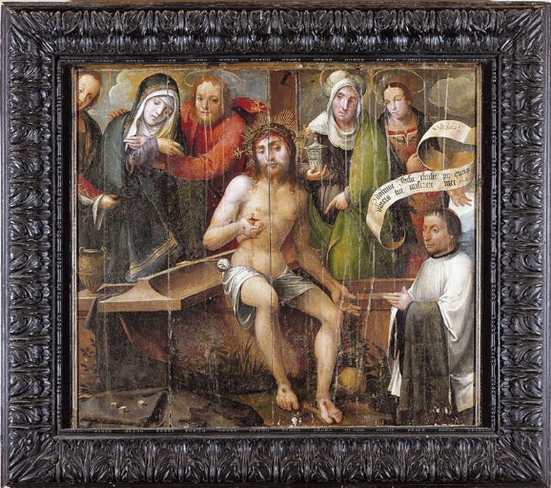 tableau : Christ aux cinq plaies (Le)