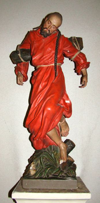 Statuette : Bienheureux Jean-Gabriel Perboyre - © Ministère de la culture (France) ; © Conseil départemental de l’Ain, conservation des antiquités et objets d'art – Tous droits réservés