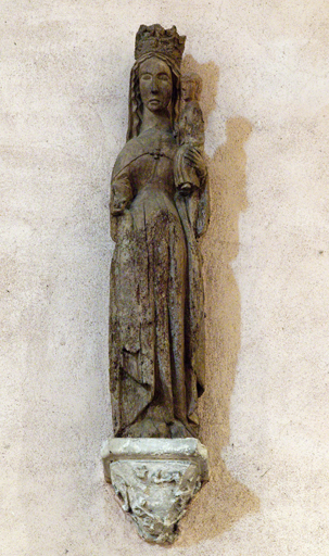 statue, vue générale