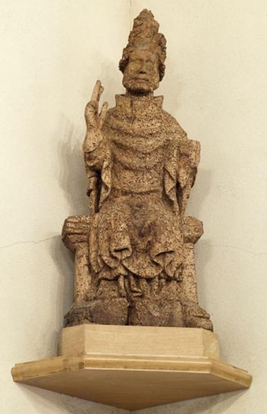 statue, vue générale - © Ministère de la culture (France) ; © Conseil départemental de l'Ain
