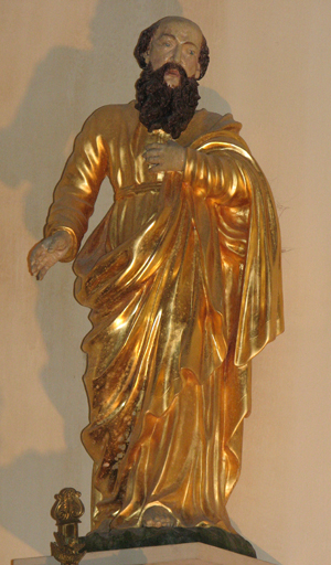 statue   saint Paul (?) saint André (?)    - © Ministère de la Culture (France), Conservation des antiquités et des objets d’art de l’Ain, tous droits réservés