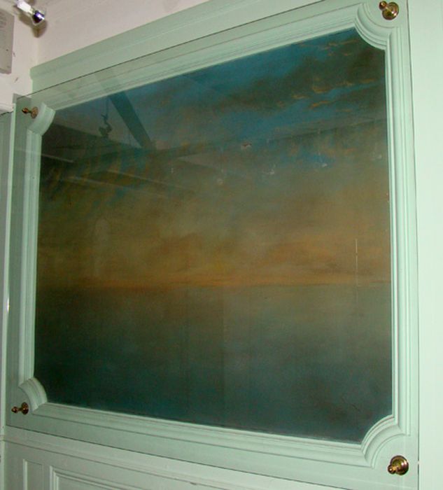 Peinture monumentale : Marine 2 - © Ministère de la Culture (France), Conservation des antiquités et des objets d’art de l’Ain, tous droits réservés