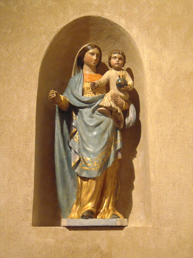 Statue, vue générale. - © Ministère de la culture (France) ; © Conseil départemental de l'Ain