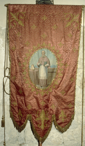 bannière de procession ; hampe de procession : Saint François de Sales 3