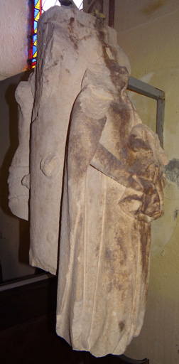 fragment de calvaire - © Ministère de la Culture (France), Conservation des antiquités et des objets d’art de l’Ain, tous droits réservés
