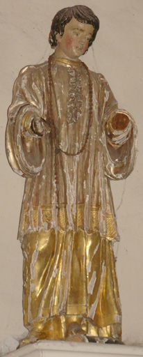 statue Saint Louis de Gonzague - © Ministère de la Culture (France), Conservation des antiquités et des objets d’art de l’Ain, tous droits réservés