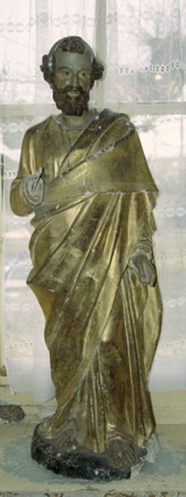 statue petite nature : saint Joseph - © Ministère de la Culture (France), Conservation des antiquités et des objets d’art de l’Ain, tous droits réservés