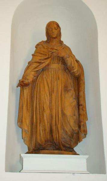 statue, vue générale - © Ministère de la culture (France) ; © Conseil départemental de l'Ain