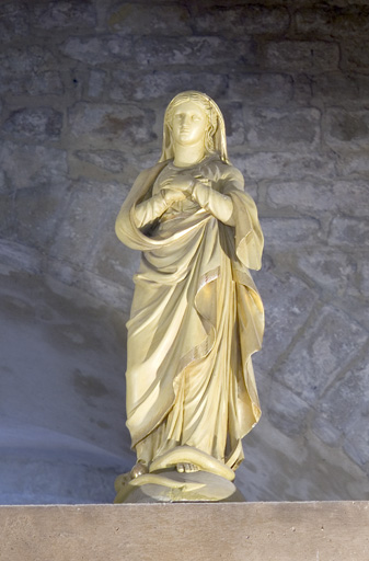 statue, vue générale