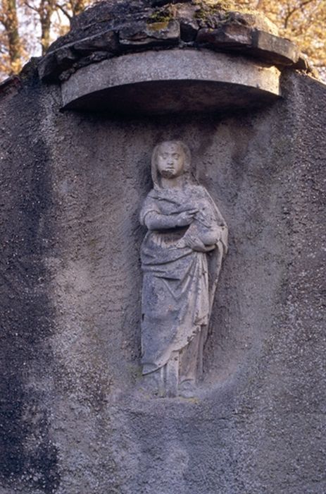 statue petite nature : Vierge à l'Enfant - © Ministère de la Culture (France), Conservation des antiquités et des objets d’art de l’Ain, tous droits réservés