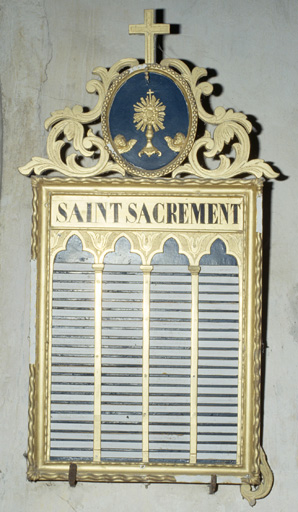tableau de confrérie Saint Sacrement - © Ministère de la Culture (France), Conservation des antiquités et des objets d’art de l’Ain, tous droits réservés