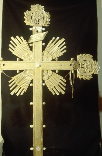 croix de procession, vue générale