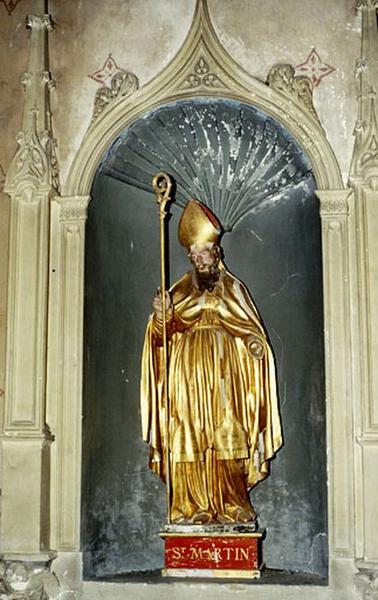 statue, vue générale