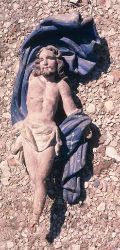 statue Christ ressuscité - © Ministère de la Culture (France), Conservation des antiquités et des objets d’art de l’Ain, tous droits réservés