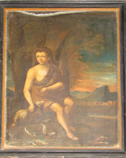 tableau Saint Jean-Baptiste - © Ministère de la Culture (France), Conservation des antiquités et des objets d’art de l’Ain, tous droits réservés