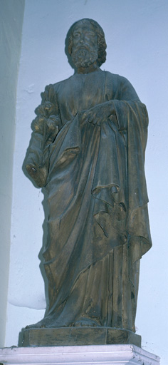 statue Saint Joseph - © Ministère de la Culture (France), Conservation des antiquités et des objets d’art de l’Ain, tous droits réservés