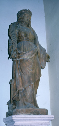 statue Sainte Philomène - © Ministère de la Culture (France), Conservation des antiquités et des objets d’art de l’Ain, tous droits réservés