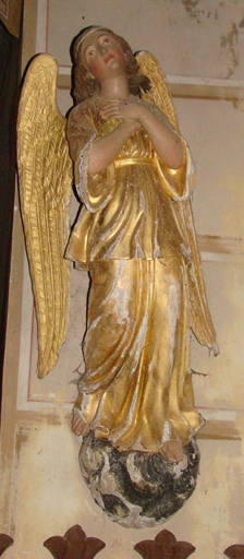paire de statues Anges orants - © Ministère de la Culture (France), Conservation des antiquités et des objets d’art de l’Ain, tous droits réservés