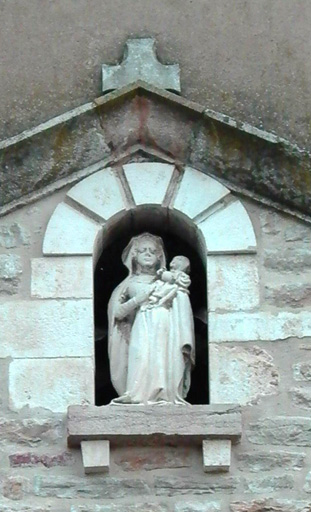 statue   Vierge à l'Enfant   