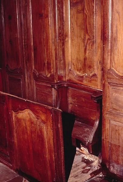 stalles, vue générale