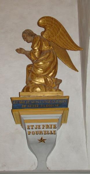 statue, vue générale