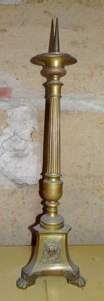 chandelier d'autel, vue générale