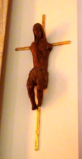 statue Christ en croix - © Ministère de la Culture (France), Conservation des antiquités et des objets d’art de l’Ain, tous droits réservés
