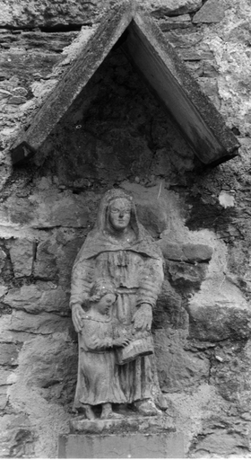 statue, vue générale - © Ministère de la Culture (France), Conservation des antiquités et des objets d’art de l’Ain, tous droits réservés