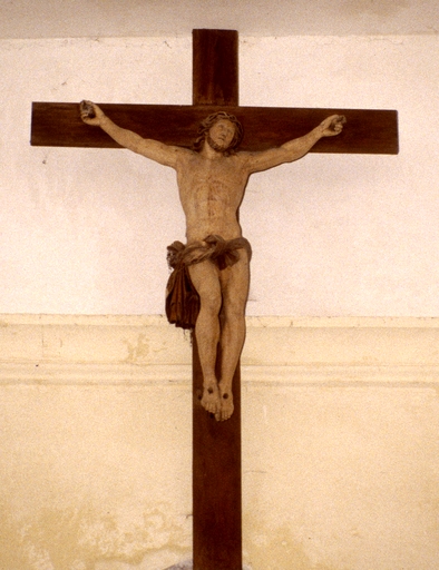 statue, vue générale - © Ministère de la Culture (France), Conservation des antiquités et des objets d’art de l’Ain, tous droits réservés