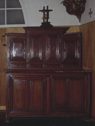 meuble de sacristie - © Ministère de la Culture (France), Conservation des antiquités et des objets d’art de l’Ain, tous droits réservés