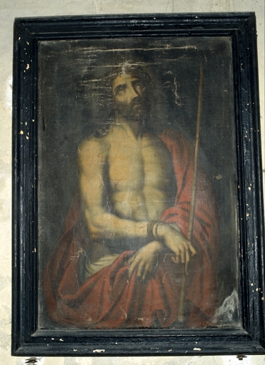 tableau Christ aux outrages - © Ministère de la Culture (France), Conservation des antiquités et des objets d’art de l’Ain, tous droits réservés