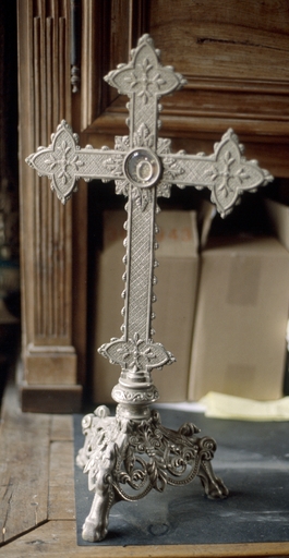 croix-reliquaire - © Ministère de la Culture (France), Conservation des antiquités et des objets d’art de l’Ain, tous droits réservés