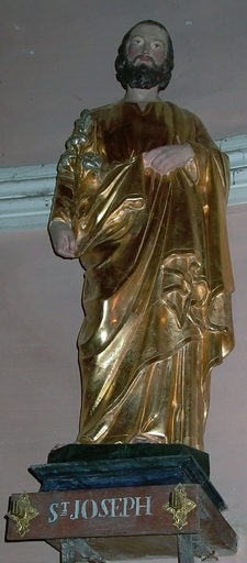 statue, vue générale