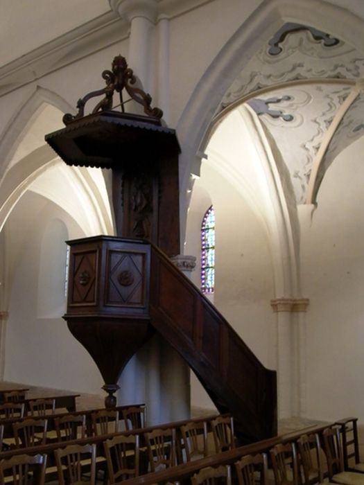 Chaire à prêcher - © Ministère de la Culture (France), Conservation des antiquités et des objets d’art de l’Ain, tous droits réservés
