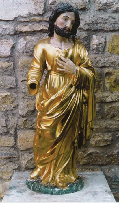 statue petite nature : saint Joseph - © Ministère de la Culture (France), Conservation des antiquités et des objets d’art de l’Ain, tous droits réservés