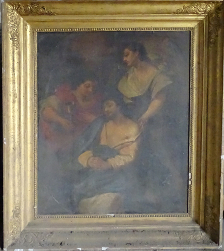 tableau   Le Christ au Jardin des Oliviers    - © Ministère de la Culture (France), Conservation des antiquités et des objets d’art de l’Ain, tous droits réservés