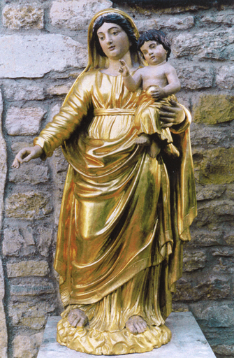 statue, vue générale