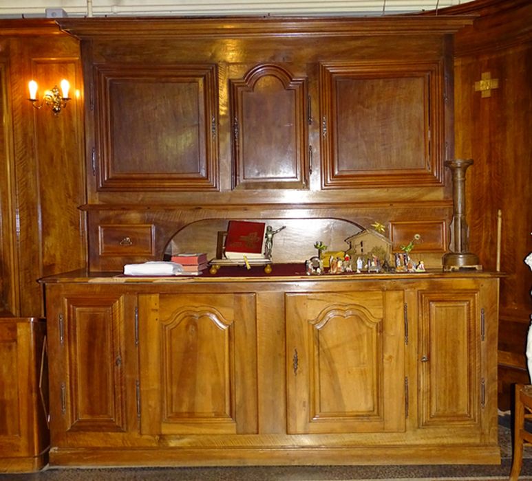 Meuble de sacristie - © Ministère de la Culture (France), Conservation des antiquités et des objets d’art de l’Ain, tous droits réservés