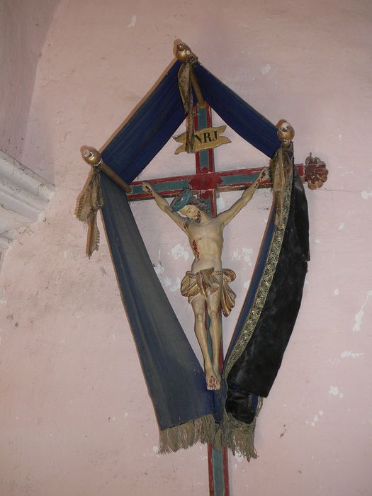croix de procession et l'écharpe - © Ministère de la Culture (France), Conservation des antiquités et des objets d’art des Hautes-Alpes - Tous droits réservés