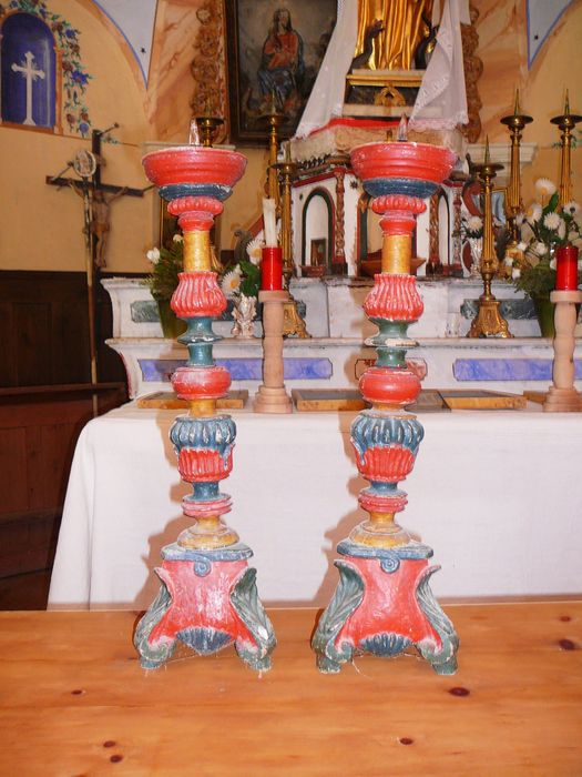 chandeliers - © Ministère de la Culture (France), Conservation des antiquités et des objets d’art des Hautes-Alpes - Tous droits réservés
