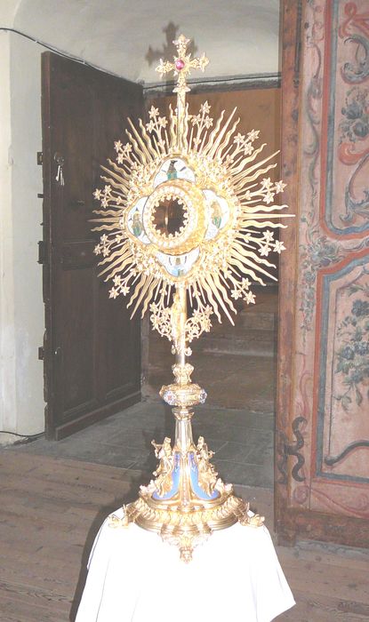 ostensoir - © Ministère de la Culture (France), Conservation des antiquités et des objets d’art des Hautes-Alpes - Tous droits réservés