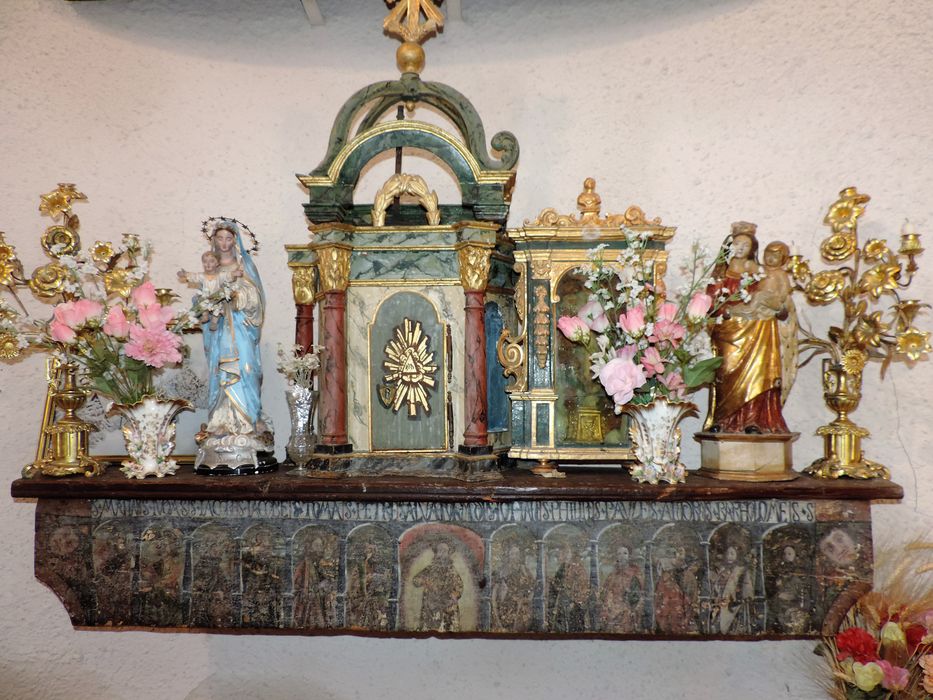 prédelle, tabernacle