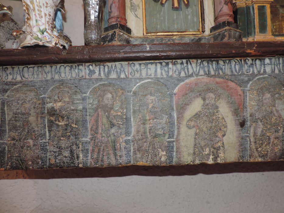 prédelle, détail